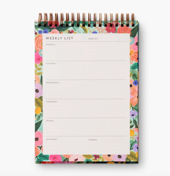 Garden Party Desktop Weekly Planner