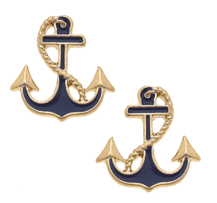 Laura Anchor Earrings