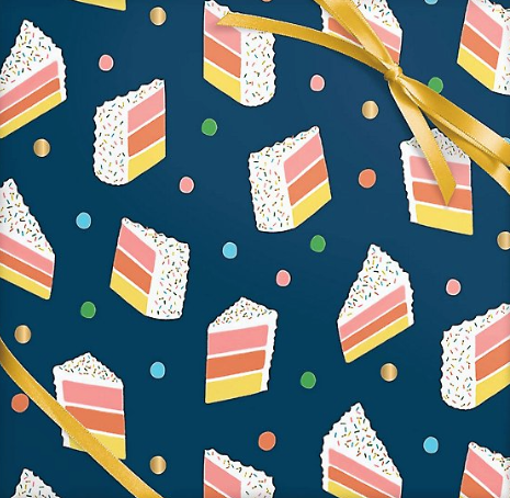 Birthday Cake Slice Roll