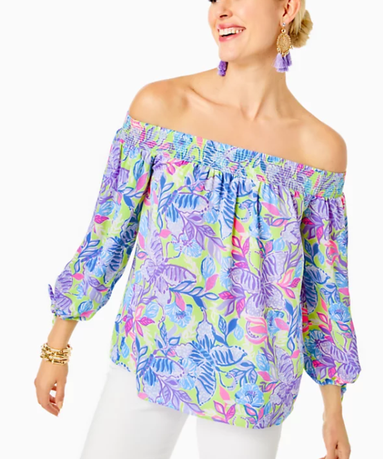 Maryellen Off the Shoulder | Dew Drop Stay Fly