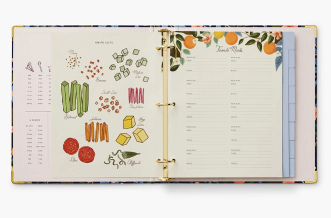 Citrus Grove Recipe Binder