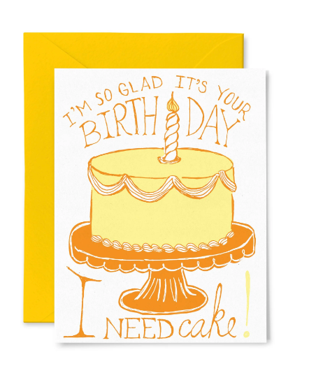 Cake Birthday Card