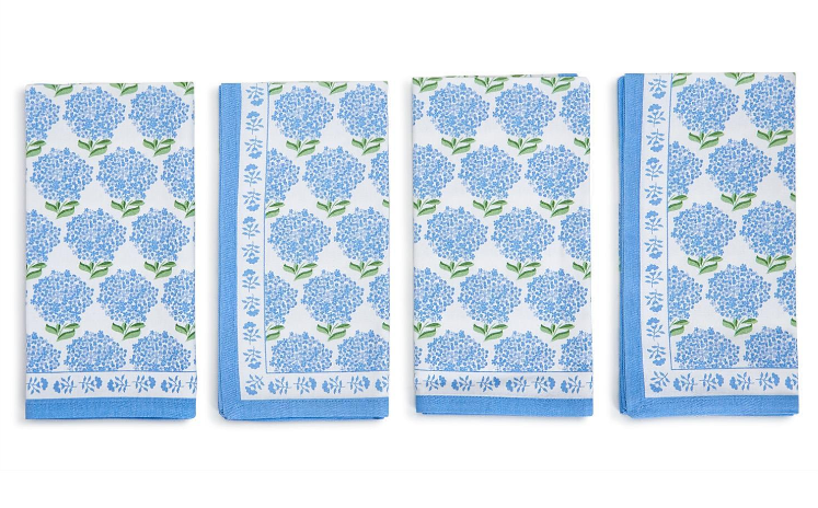 Hydrangea Napkin Set of 4