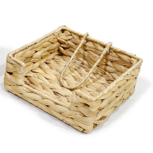 Water Hyacinth Cocktail Napkin Holder