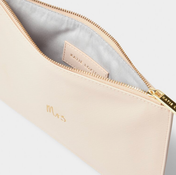 Perfect Pouch |  Gold Mrs