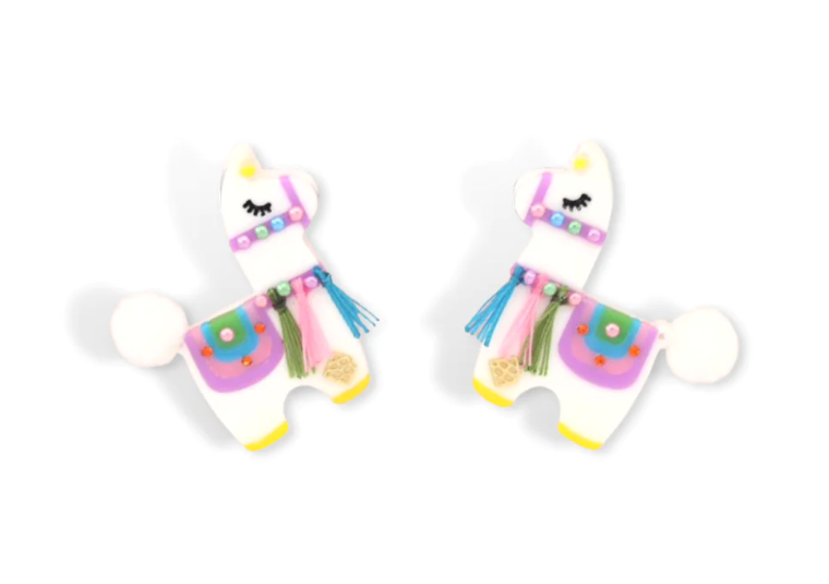 Fiesta Llama Earrings