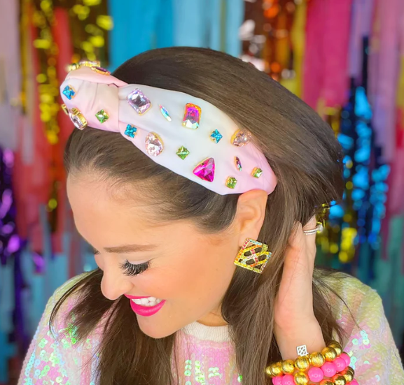 Confetti Crystal Ombre Headband