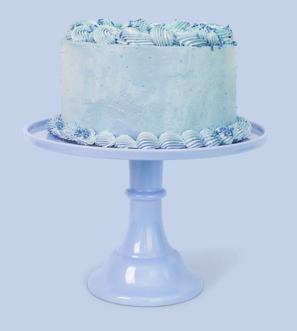 Wedgewood Blue Melamine Cake Stand