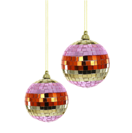 Gradient Disco Ball Ornament
