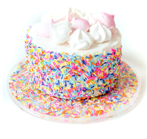 Kailo Chic Acrylic Sprinkle Cake Plate